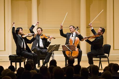 Miro Quartet. Photo courtesy Christopher Smith