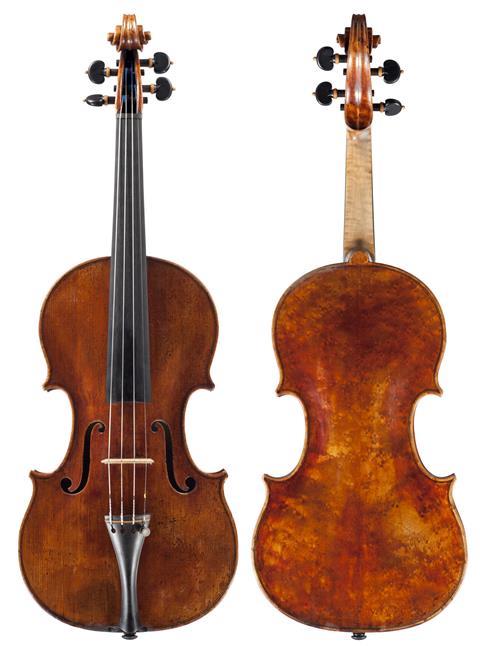 1750 Santo Serafin violin