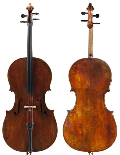1715 Guarneri filius Andreae cello
