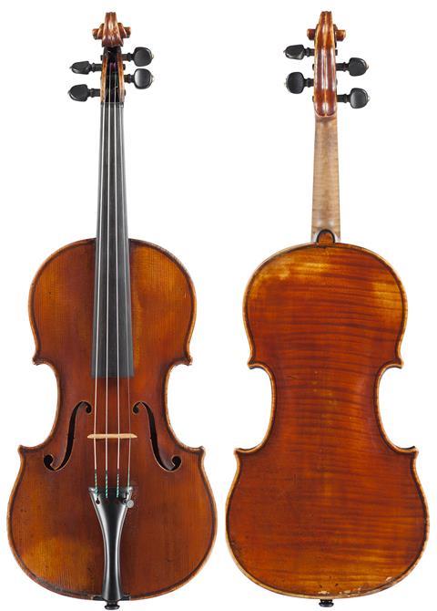 The Strad Calendar 2022: Giuseppe Antonio Rocca violin 1844 