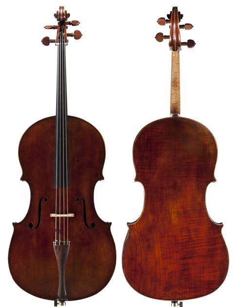 1750c Guadagnini baroque cello