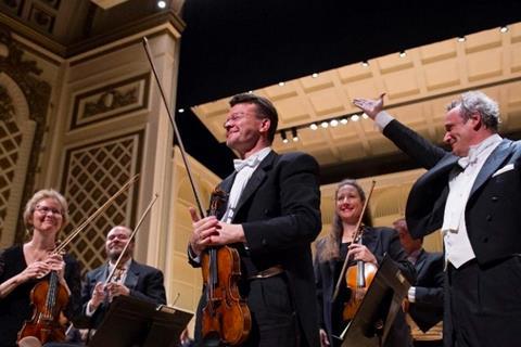 Timothy Lees with the CSO