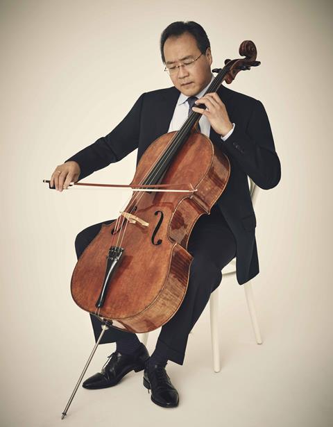 Yo Yo Ma To Live Stream Complete Bach Cello Suites News The Strad