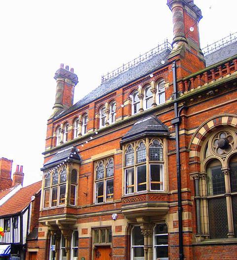 The Newark School of Violin Making’s current home at 38 Kirk Gate, Newark-on-Trent