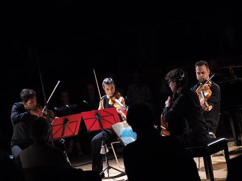Performance by the Adelphi Quartet