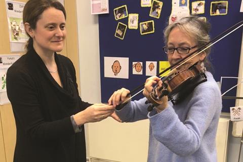 Strad teaching adults