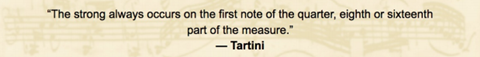 Cotik Tartini quote