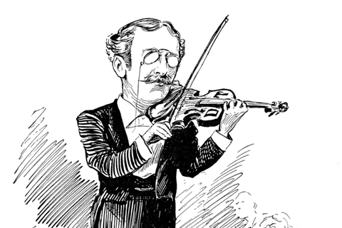 Concertmaster Clement Scott