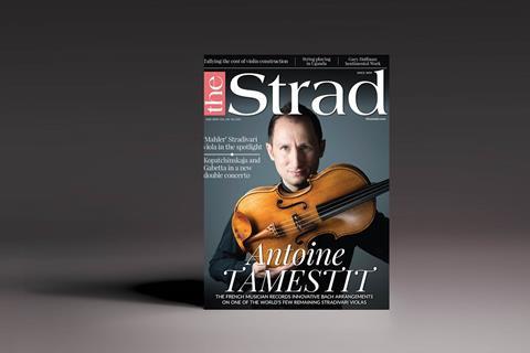 The Strad July issue news story