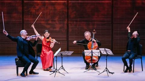 The Takács Quartet marks its half-century season in New York with verve. Photo: Fadi Kheir