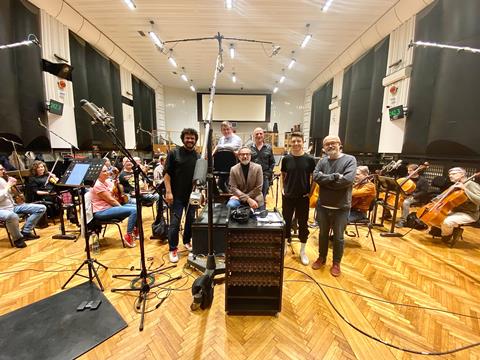 recording session_