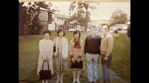 First day at the Yehudi Menuhin School. Mother, maria ho, Hsin, Timothy ho, Edward ho