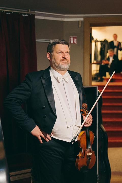 Violinist Alexei Moshkov