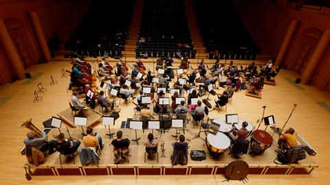 Recording sessions at the Arsenal de Metz