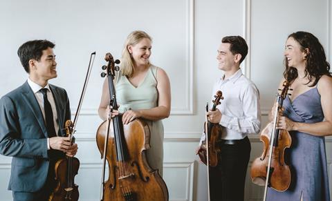 Callisto Quartet press photo