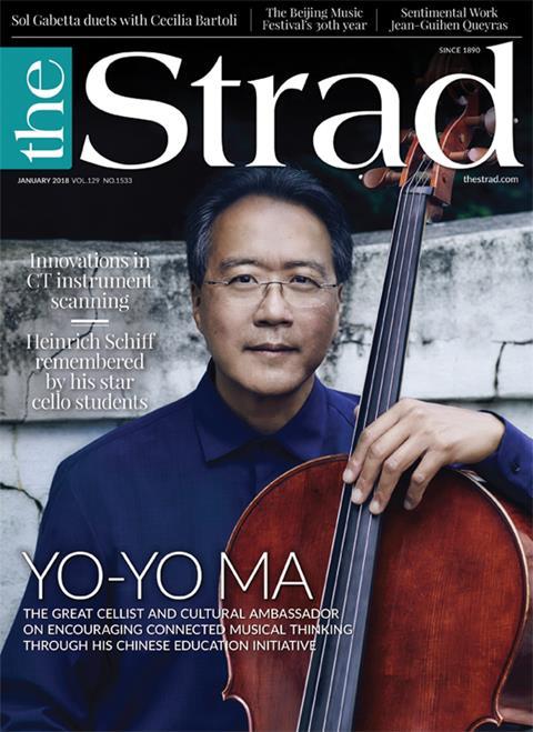 Yo-Yo Ma’s initiative to encourage young players in Guangdong, and his enthusiasm for making all kinds of connections