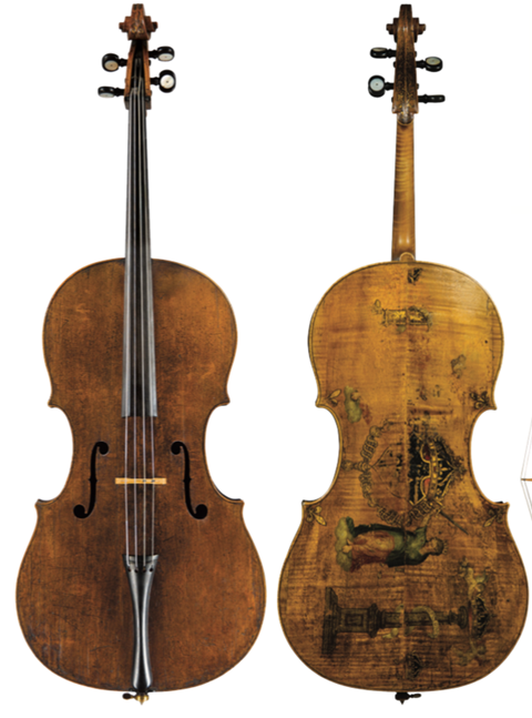 The oldest cello in the world, the Andrea Amati 'King'