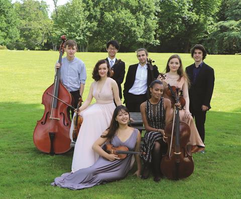 The soloists at the joyful Menuhin School concert. Photo: Dave Greenwood