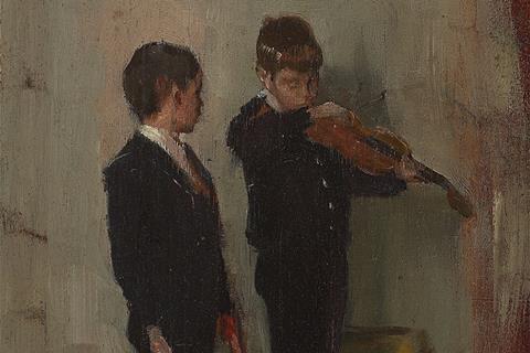 Tom roberts violin lesson