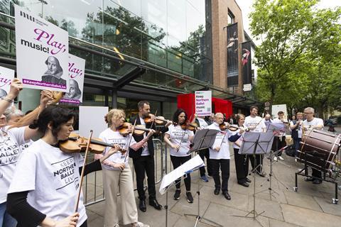 Northern Ballet Protest-5