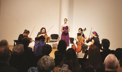 Aizuri Quartet and Mary Bonhag (soprano)