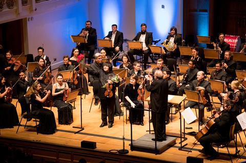 Marat Bisengaliev and the Symphony Orchestra of India