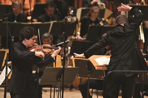 Augustin Hadelich gave a sense of tightrope danger