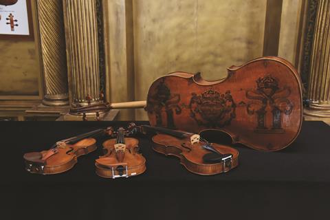 Andrea Amati quarteChimei owns the only extant quartet of playable Andrea Amati instruments. Their first concert together took place in June 2019t