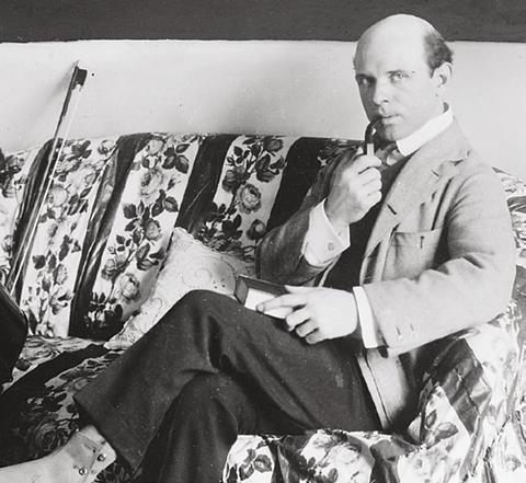 pablo casals on a couch
