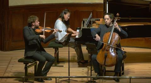 The Sitkovetsky Trio. Photo: Wigmore Hall Trust 2024