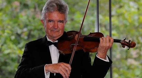 Violinist John Kitchen