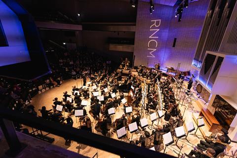 RNCM Symphony Orchestra in the RNCM Concert Hall © Robin Clewley