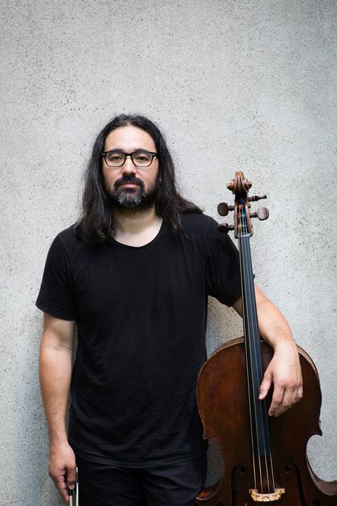 Cellist Leo Eguchi PHOTO by Justine Cooper