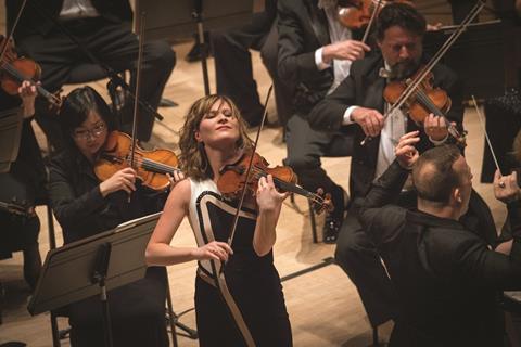 Fri 5 june, rfh, lisa batiashvili philadelphia orchestra yannick ns cr jan reger