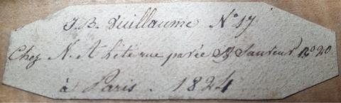 Vuillaume signature