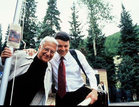 with Arkady Fomin was taken in Durango, Colorado in early 2000 by Mike Itashiki