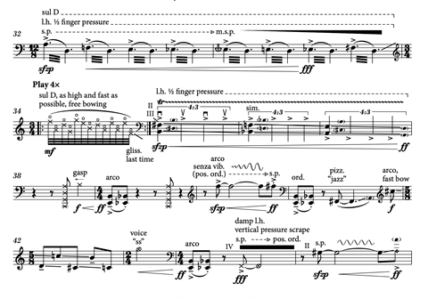 G-lude techniques notation example 1