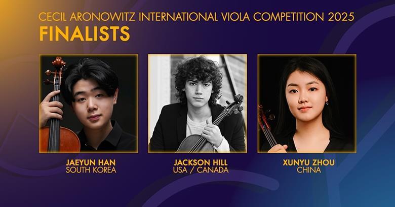 The Strad News - Finalists selected for 2025 Tertis and Aronowitz ...