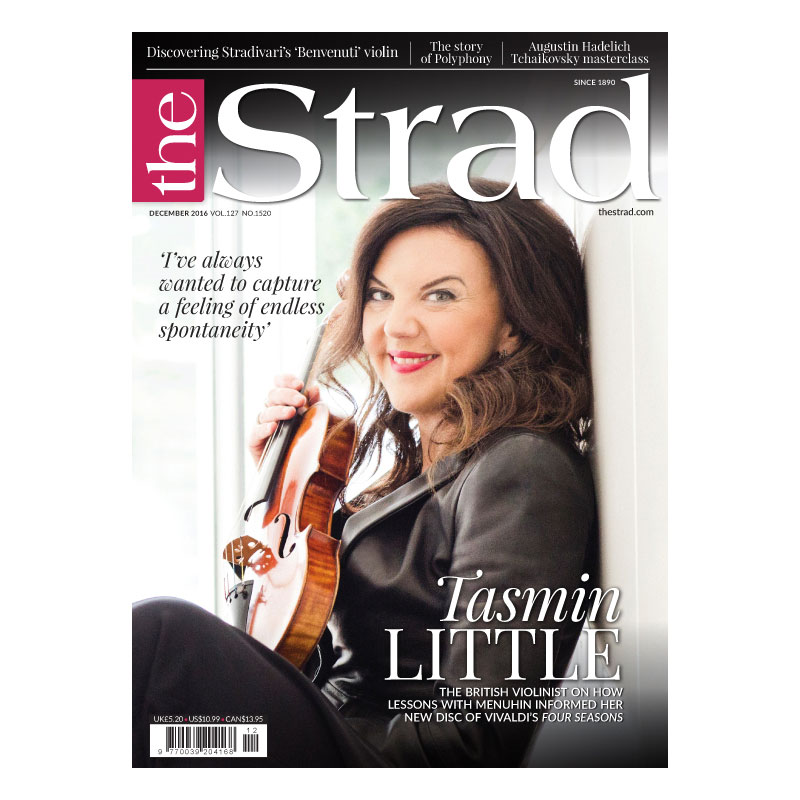 British violinist Tasmin Little describes how lessons with Yehudi Menuhin informed her new disc of Vivaldi's Four Seasons
