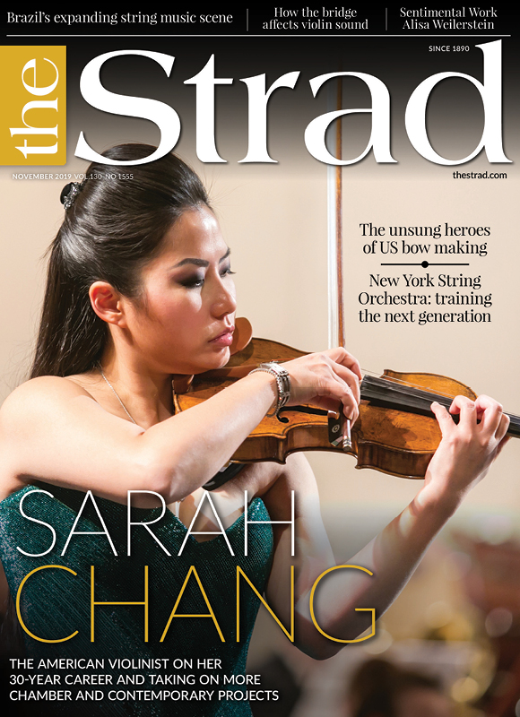 Sarah Chang: The American violinist on her 30-year career and taking on more chamber and contemporary projects | November 2019 issue | The Strad