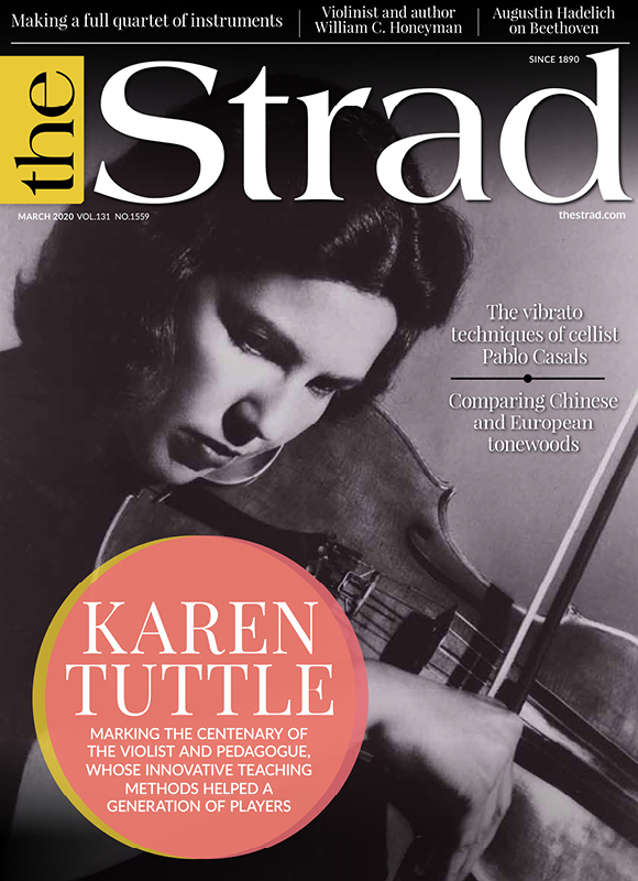 Karen Tuttle: Marking the centenary of the violist and pedagogue, whose innovative teaching methods helped a generation of players | March 2020 issue | The Strad
