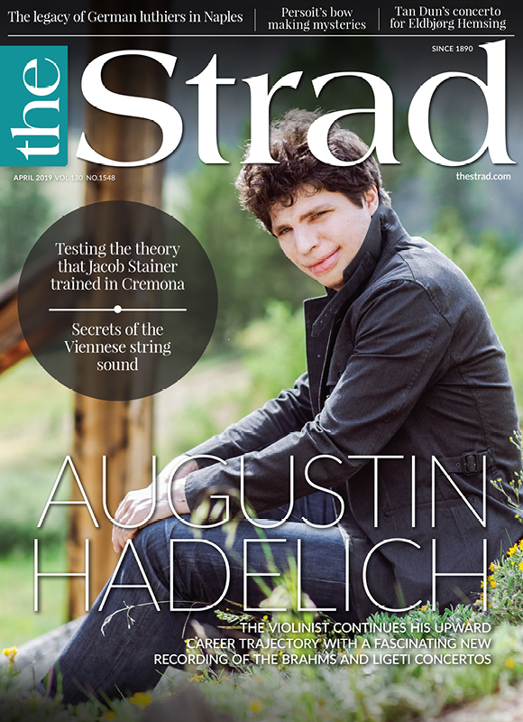 Superstar violinist Augustin Hadelich often selects unusual concerto pairings for his recordings. His latest, combining Brahms and Ligeti, is no exception