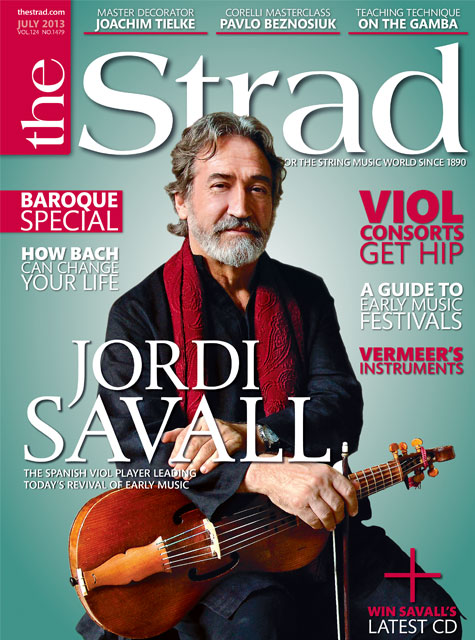 July 2013 issue | Jordi Savall