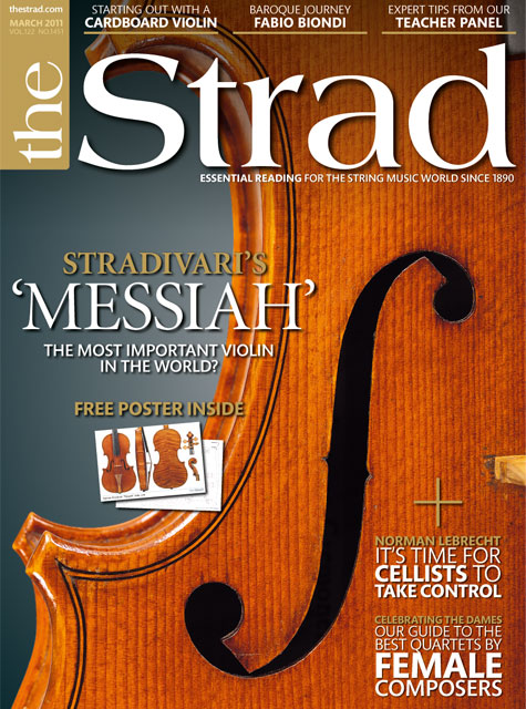 March 2011 issue | Stradivari's 'Messiah'