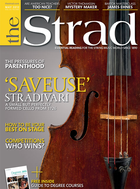 May 2012 issue | 'Saveuse' Stradivari