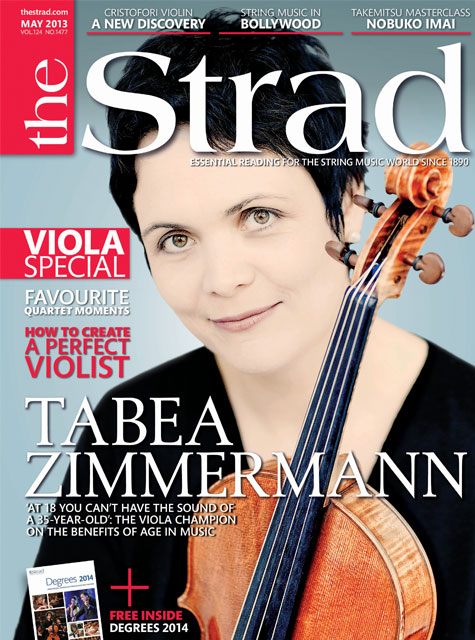 May 2013 issue | Tabea Zimmermann