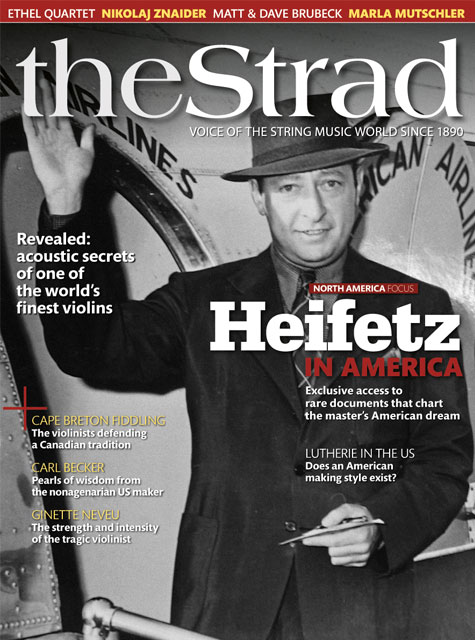 November 2010 issue | Jascha Heifetz