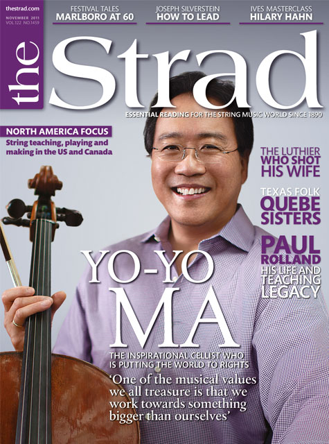 November 2011 issue | Yo-Yo Ma