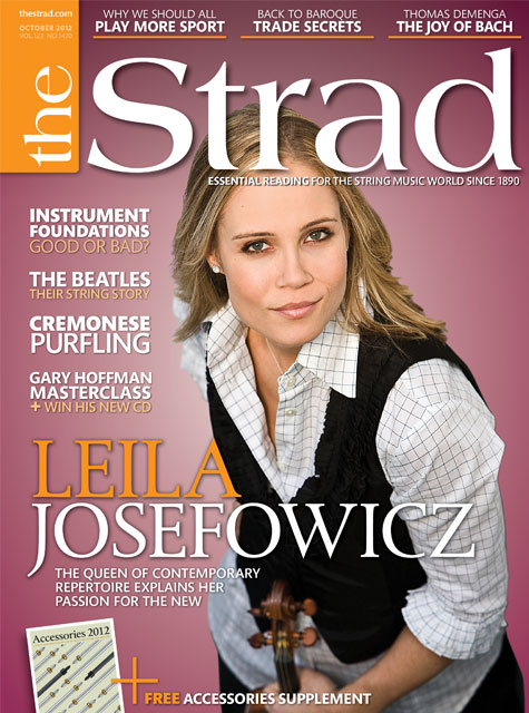 October 2012 issue | Leila Josefowicz