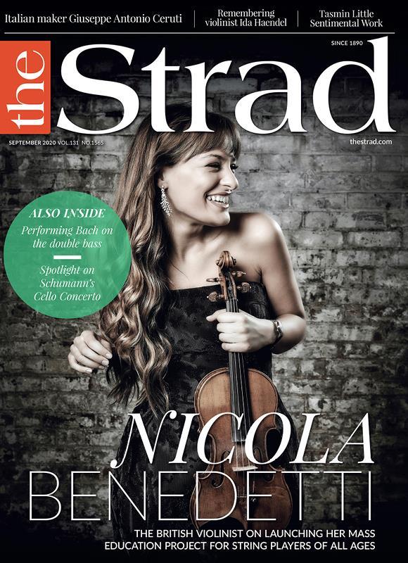 Nicola Benedetti: The violinist’s Benedetti Sessions have proved stunningly popular for teacher and students alike. | September 2020 issue | The Strad